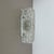 Hollywood Regency Hollywood Regency Cubic Ice Glass Wall Light from Kalmar Leuchten, 1960s For Sale - Image 3 of 18