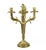 Pair of Late 19th Century Neoclassical Gilt Bronze/Ormolu 4-Arms Candelabras, France For Sale - Image 4 of 9