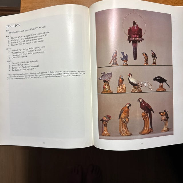 Green The Collectors Encyclopedia of Weller Pottery Hardcover Book 1979 For Sale - Image 8 of 12