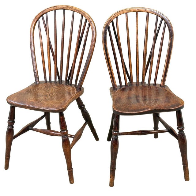 Antique Kitchen Farmhouse Dining Chairs, 1840, Set of 6 For Sale - Image 12 of 17