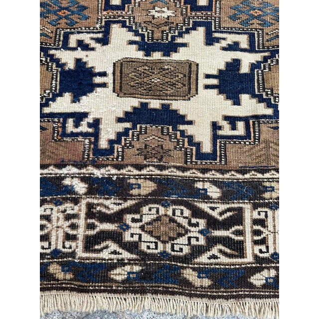 19th Century Antique Caucasian Shirwan Lesgui Rug, 1890s For Sale - Image 5 of 17