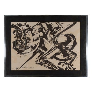 Umberto Mastroianni, Composition, 1960s, Lithograph, Framed For Sale