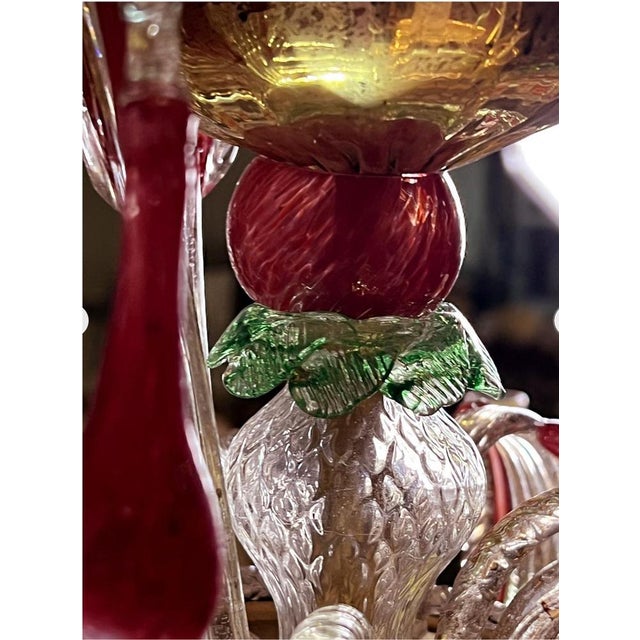 Not Yet Made - Made To Order Venetian Rezzonico Chandelier in Murano, 1950s For Sale - Image 5 of 18
