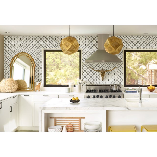 Moorish Style Hand Painted Terra Cotta Tile | Chairish (640 x 640 Pixel)