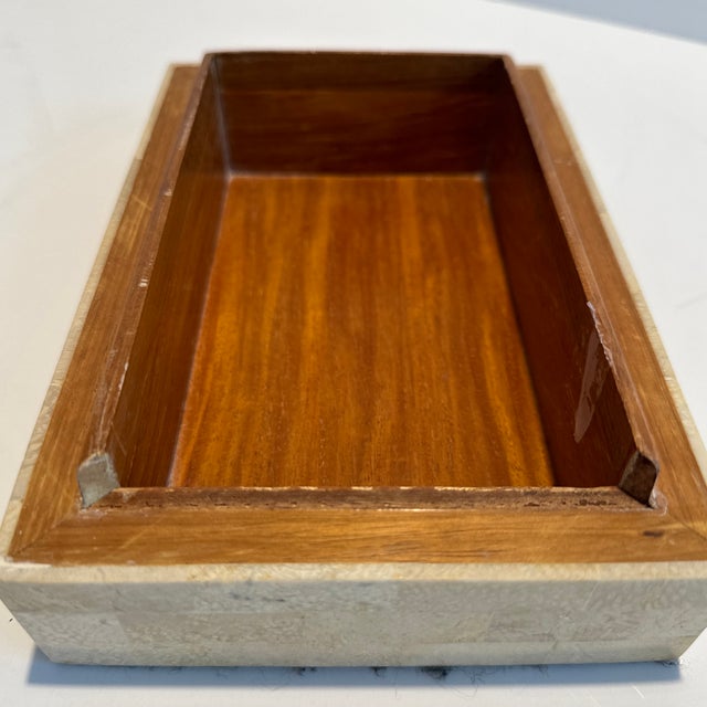 Maitland-Smith Tessellated Stone Domed Box For Sale - Image 10 of 10