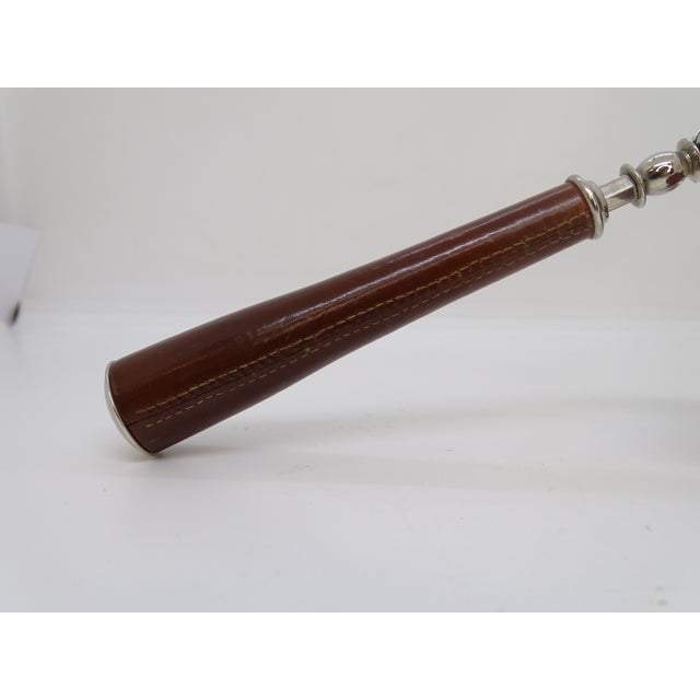 Brown Vintage French Leather Breeches, 1930s For Sale - Image 8 of 18