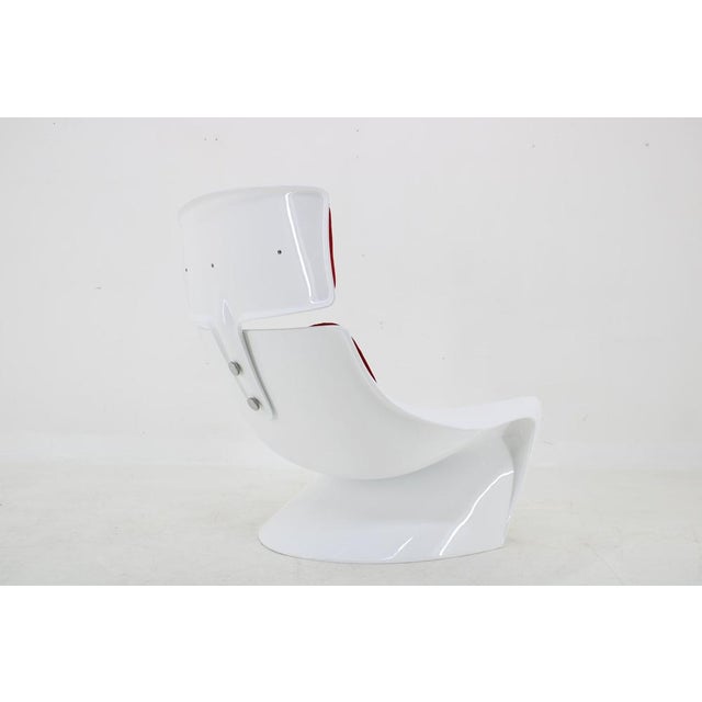 Fiberglass President Lounge Chair by Steen Ostergaard for Cado, Denmark, 1960s For Sale - Image 10 of 18