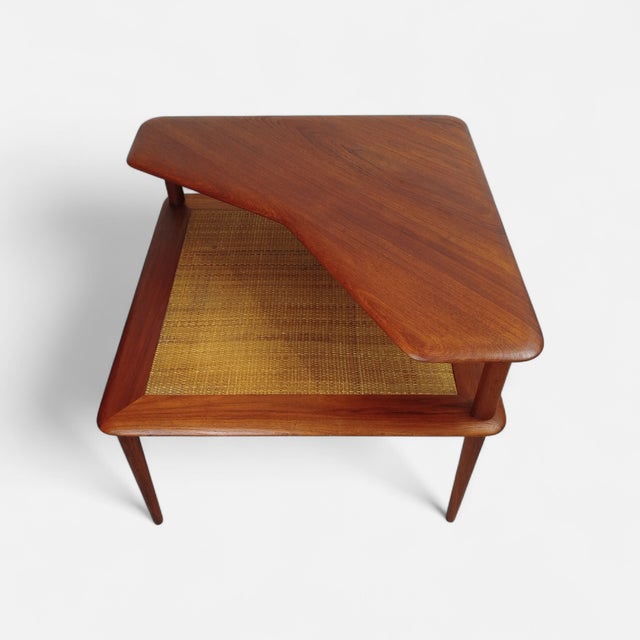 Mid-Century Danish Teak Model Minerva Coffee Table by Hvidt and Orla for France & Son, 1960s For Sale - Image 6 of 15