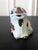 A lovely Korean ceramic water dropper in the form of a sitting dog circa 19th century late Joseon Dynasty. The charming...