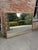Large Antique 19th Century English Gilt Ribbed Framed Mirror For Sale - Image 6 of 7