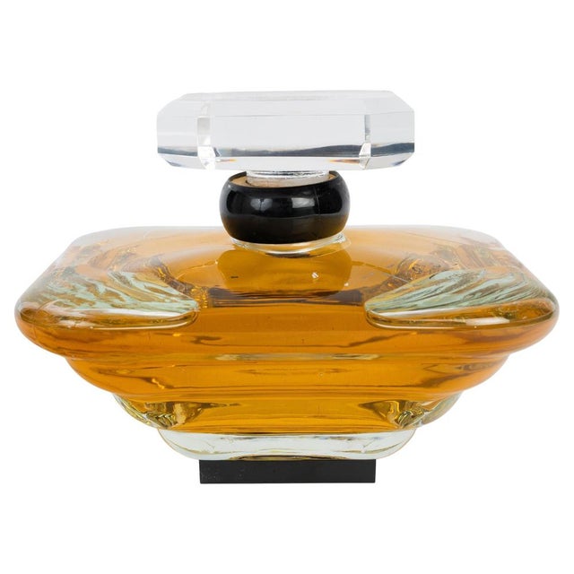 Glass Trésor De Lancôme Perfume Bottle, Paris For Sale - Image 7 of 7