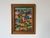 Mid-Century Modern 1970’s Carlo Decimus Haitian Folk Art Fruit Market Oil on Canvas Painting, Framed For Sale - Image 3 of 12