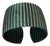 Vintage Copper and Teal Ribbed Cuff For Sale