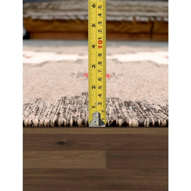 2010s Tuscany Wool Ivory Area Rug, 4'11'' X 7' 3'' For Sale - Image 5 of 6