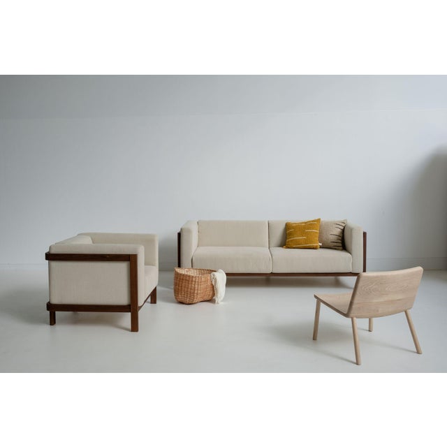 Minimalist Modern Lounge Chair by Julien Renault For Sale - Image 14 of 18