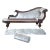 Blue Regency Mahogany Chaise Longue, 1820 For Sale - Image 8 of 12