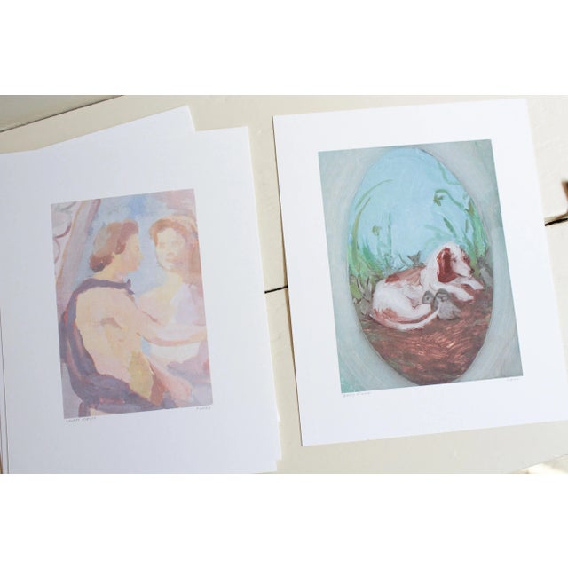 Woodland Animals Wall Art Print by Michelle Farro For Sale In Philadelphia - Image 6 of 9