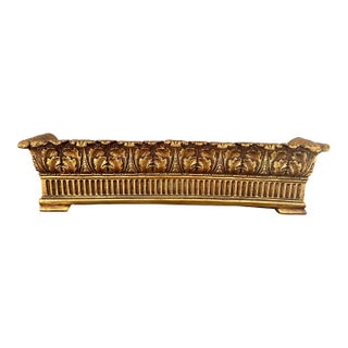 Borghese Gilded Plaster Neoclassical Valence, Mantle Light For Sale