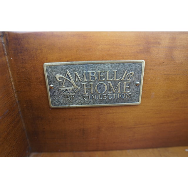 Ambella Home Collection Carved Wood Freestanding Bar For Sale - Image 18 of 18
