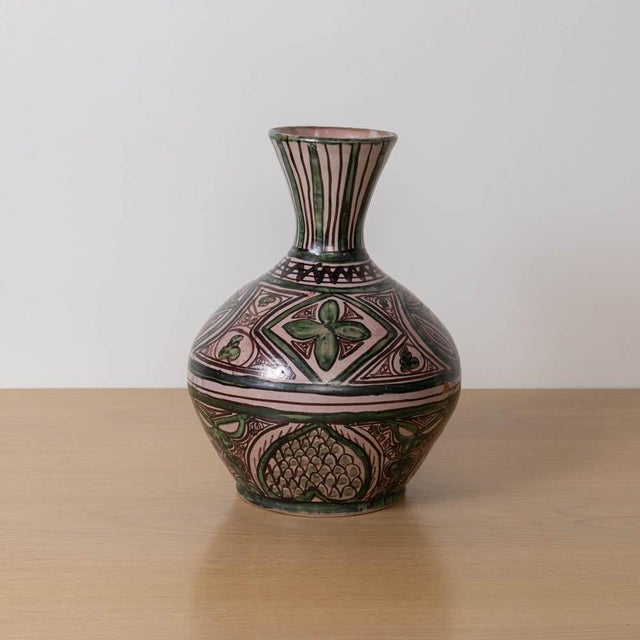 Spanish Large Spanish Ceramic Vase by Domingo Punter, 1960s For Sale - Image 3 of 10