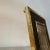 Brass A 1970s High Quality Mid-Century Modern Brass and Skin Italian Picture Frame For Sale - Image 8 of 11