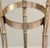 1970s Faux Bamboo Brass Plant Stand For Sale In Savannah - Image 6 of 14