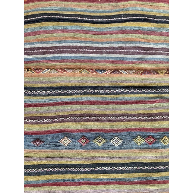 Textile Vintage Anatolian Kilim Rug, 1960s For Sale - Image 7 of 16