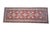 Traditional Vintage Oriental Traditional Geometric Wool Red Rug Runner 2.5' X 7' For Sale - Image 3 of 11