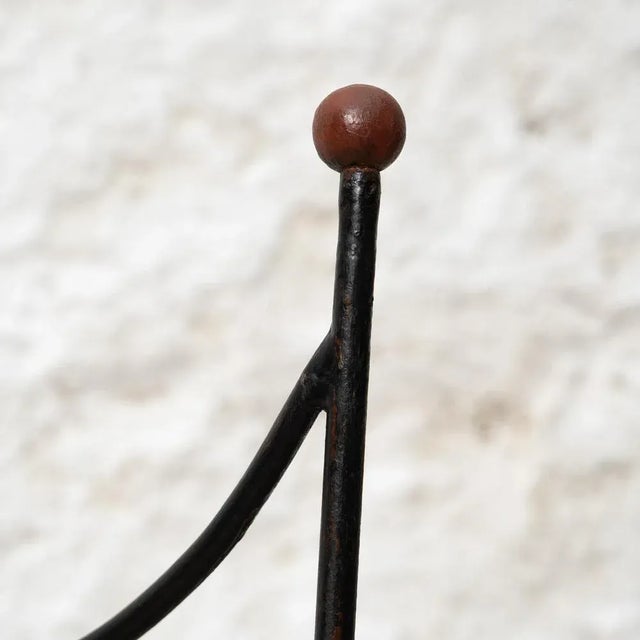 Mid-Century Modern Iron and Leather Chair by Pere Cosp, 1960 For Sale - Image 10 of 13
