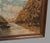 Late 19th Century Antique Norwegian Seascape Village Oil Painting on Canvas H Lichtenberger For Sale - Image 5 of 11