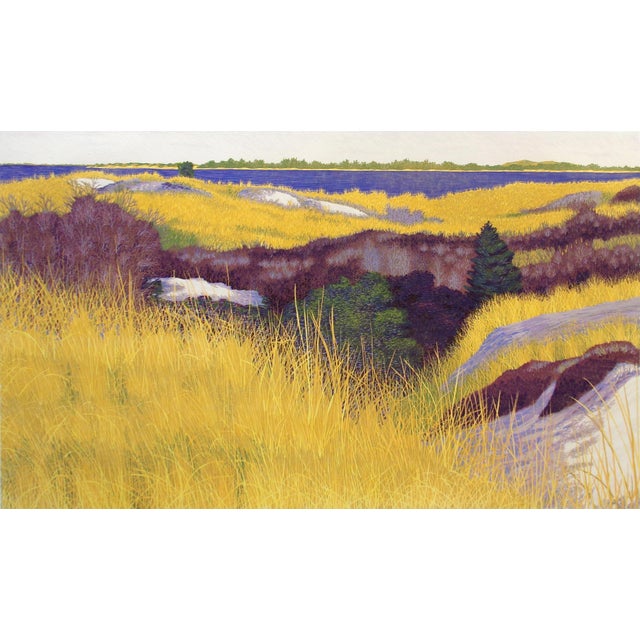 Paper Gordon Mortensen "North Massachusetts Coast" Signed Numbered Woodcut Make Offer For Sale - Image 7 of 9