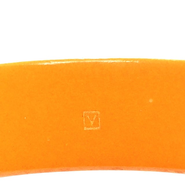 Early 21st Century Gucci Resin Flora S Giallo Bracelet For Sale - Image 5 of 6