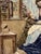 Historicism Porcelain Majolica Relief Image of a Mother with Children in a Room, 1890s For Sale - Image 10 of 13