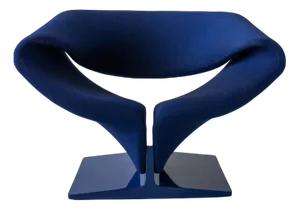 Blue Ribbon Armchair by Pierre Paulin for Artifort, 1966