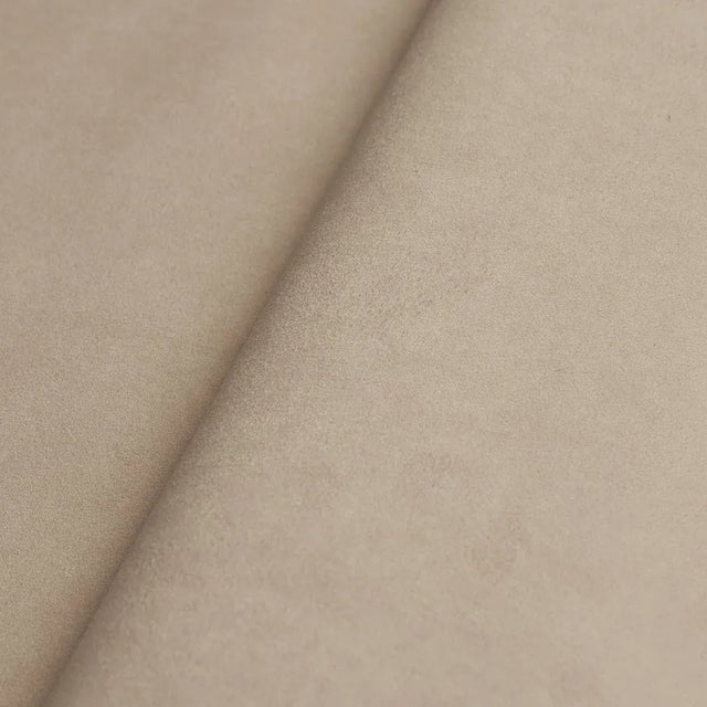 Transitional Schumacher Vegan Suede Fabric in Birch For Sale - Image 3 of 4