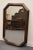 HENREDON FURNITURE Solid Walnut Rustic European Style 31" Dresser / Wall Mirror 4-8000 49" High 31.5" Wide 2.5" Deep We...