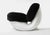 A rare and highly distinctive “Basculante” rocking lounge chair in fiberglass structure and velvet upholstery. designed by...