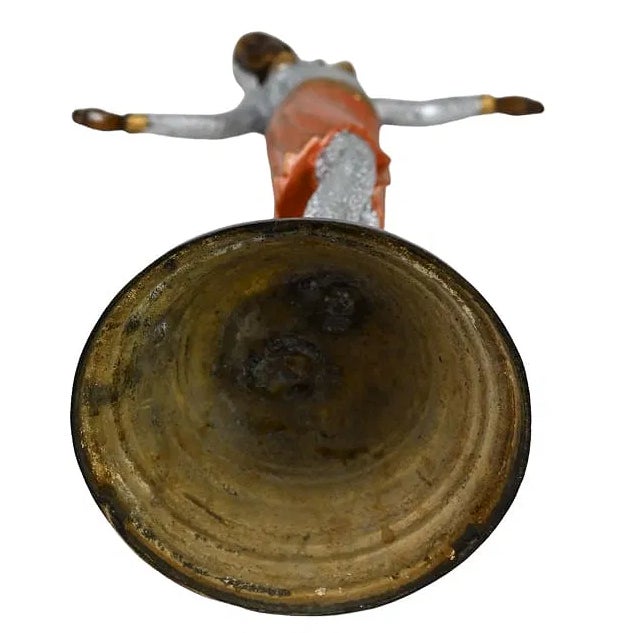 1930s 1930s Art Deco Style Bronze Dancer Sculpture For Sale - Image 5 of 5