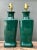 Late 20th Century Vintage Glazed Ceramic Table Lamps - Pair For Sale - Image 5 of 12
