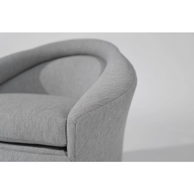 Set of 2 Swivel Tilt Lounge Chairs by Adrian Pearsall, Circa 1950s For Sale - Image 10 of 12