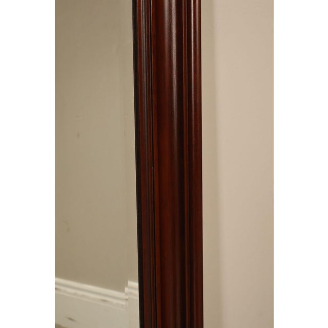 Late 20th Century Henkel Harris Traditional Cherry Dresser Mirror For Sale - Image 14 of 18