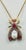 Early 20th Century Antique Ruby Pearl Diamond 18k Insect Brooch Pendant For Sale - Image 5 of 7