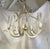 Modern Artcraft 'Madison' 8-Light Chandelier With Silver Leaf Finish and Lucite Shades For Sale - Image 3 of 17