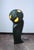 Vintage Head Sculpture Lamp in Glazed Ceramic, Poland, 1990s For Sale - Image 9 of 18