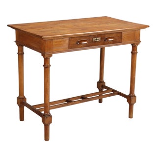 Art Nouveau Oak Liberty Desk For Sale