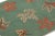 Rug & Kilim Antique Hooked Rug in Seafoam With Leaf Floral Patterns, From Rug & Kilim For Sale - Image 4 of 7