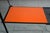 Vintage Orange Perforated Metal Serving Cart, 1950s For Sale - Image 10 of 13