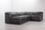 1970s Modular Jeep Sofa in Grey Leather, 1970s, Set of 4 For Sale - Image 5 of 18