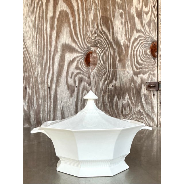 Discover the charm of this Vintage Boho Ironstone Lidded Casserole, a stunning piece from the 1970s that blends...