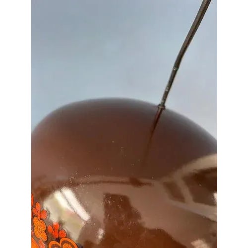 Mid-Century Brown Arabia Hanging Lamp by Kaj Franck for Fog & Morup For Sale - Image 10 of 11